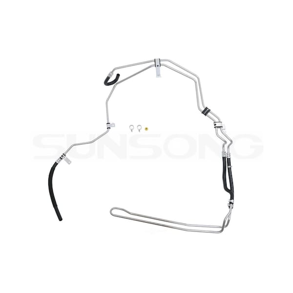 Sunsong Power Steering Return Line Hose Assembly, No Sunsong 3404822 3404822 - main